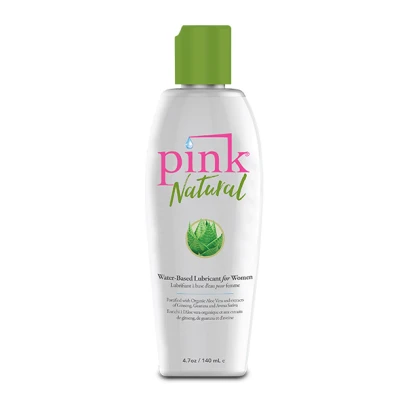 Pink - Natural Water Based Lubricant 140 ml