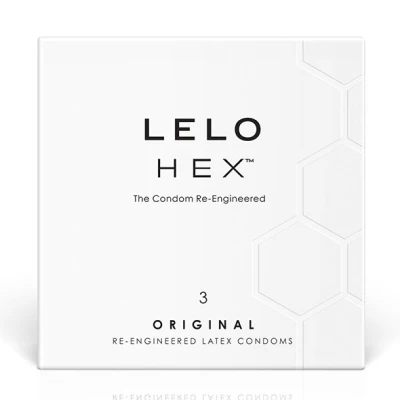 Lelo - HEX Condoms Original 3 Pack
