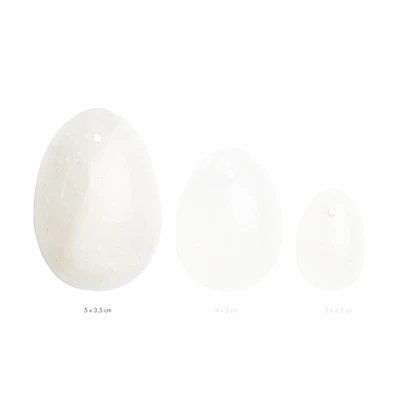 La Gemmes - Yoni Egg Clear Quartz (L)