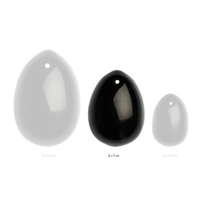 La Gemmes - Yoni Egg Black Obsidian (M)