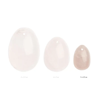 La Gemmes - Yoni Egg Rose Quartz (S)