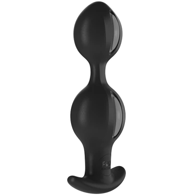 Fun Factory - B Balls Duo Anal Plug with Motion Grey Black