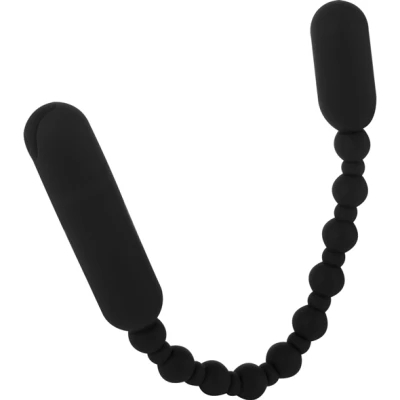 PowerBullet - Rechargeable Booty Beads Black