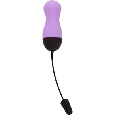 PowerBullet - Remote Control Vibrating Egg 10 Functions Purple