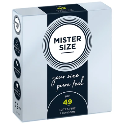 Mister Size - 49 mm Condoms 3 Pieces
