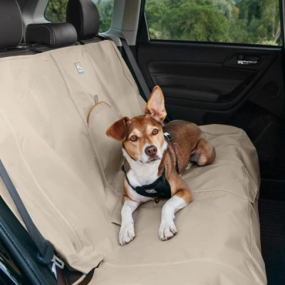 Kurgo Bench Seat Cover védő üléshuzat kutyáknak, hátsó ülésre - HOMOKSZÍNŰ