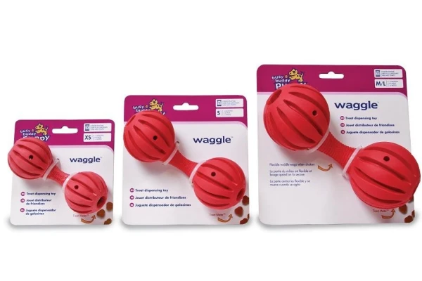 PETSAFE Busy Buddy Waggle (S) - Puppy Treat dispensing toy