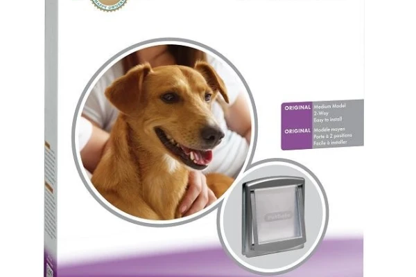 PetSafe Staywell 757 Medium Pet Door - Metallic Silver