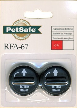 PetSafe® RFA-67 Menetes Elem, 2 darab, 6V