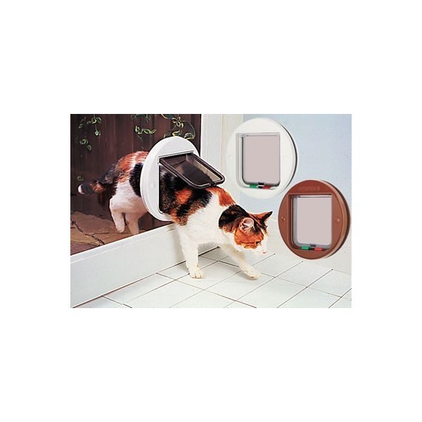 Cat Mate 210W Üvegajtóba szerelhető Macskaajtó-Fehér - Closer Pets