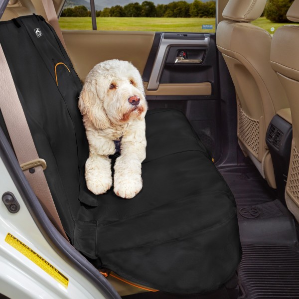 Kurgo Wander Bench Seat Cover védő üléshuzat kutyáknak, hátsó ülésre - FEKETE