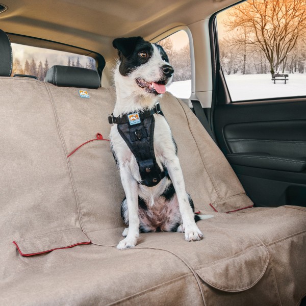 Kurgo HEATHER Bench Seat Cover védő üléshuzat kutyáknak, hátsó ülésre - SZERECSENDIÓ színű