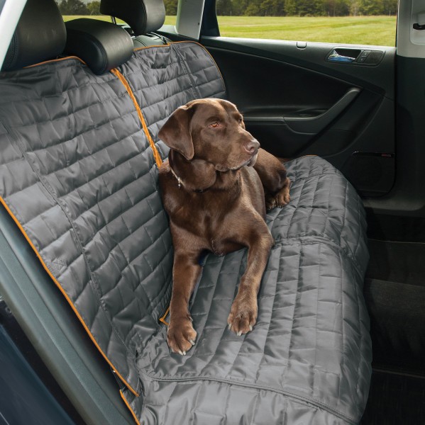 Kurgo LOFT Bench Seat Cover védő üléshuzat kutyáknak, hátsó ülésre - KÉK és SZÜRKE