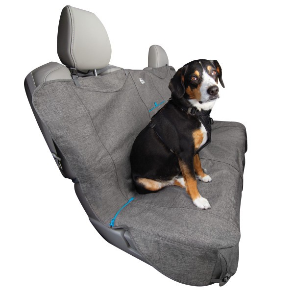 Kurgo NO-SLIP GRIP Bench Seat Cover védő üléshuzat kutyáknak, hátsó ülésre  SZÜRKE
