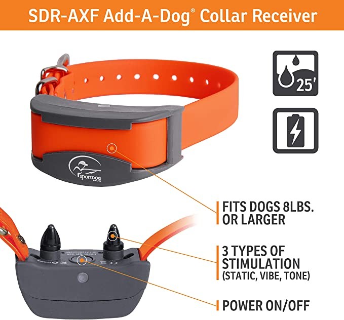 SportDOG SportTrainer Add-A-DOG, SDR-AXF-E
