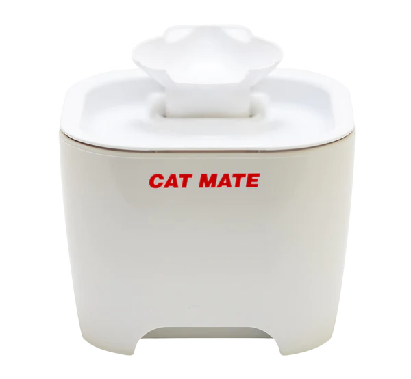 Cat Mate Kagyló ivókút  - ÖNITATÓ Fehér 3 Literes Closer Pets